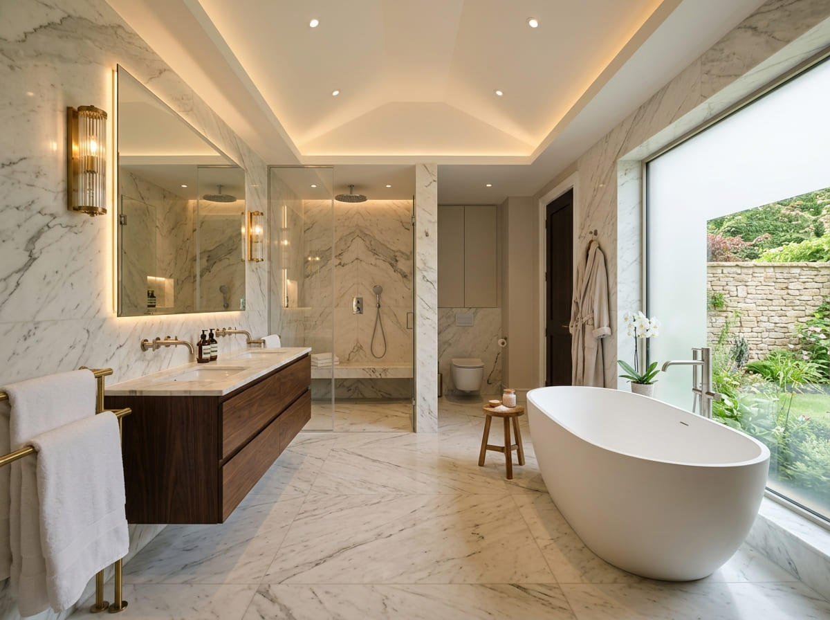 Custom Bathroom Renovation in Columbus