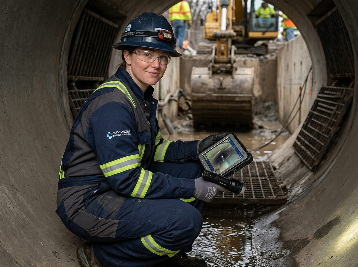Sewer Line Inspection & Replacement in Columbus